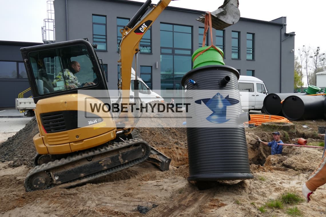 Przepompownie ścieków Wobet-Hydret